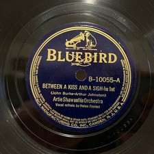 ARTIE SHAW - Between Kiss & Sigh (1938 Bluebird) - 10