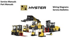 HYSTER FORKLIFT Service Manuals-Part Manuals on a USB Flash Drive. picture