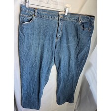 Sag Harbor Jean Company Women  Blue Denim Straight Leg picture