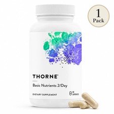 THORNE Basic Nutrients 2/Day Multivitamin Mineral Formula 60 Capsules picture