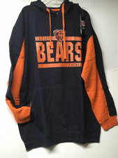 NFL Licensed CHICAGO BEARS  Men's hoodies Big & Tall (Blue)  Assorted size NWT picture