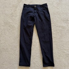 Lululemon Pants Mens 33x30 Blue Slim Chino Microfiber Stretch Tapered Casual picture