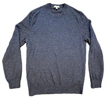 COS Sweater Mens Sz M Collection Of Style Wool Yak Crewneck Pullover Jumper Blue picture