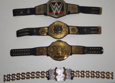 wwe goat john 17x cena signed replica belt, psa/dna picture