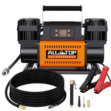 ALL-TOP 12V Air Compressor w/LCD Control Panel to Preset Target Pressure, 150... picture