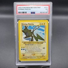 2002 Pokemon NEO Destiny #111 Shining Raichu PSA 3 picture