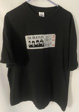 Vtg The Beatles T Shirt Concert Stub August 21 1964 Seattle Coliseum Washington picture