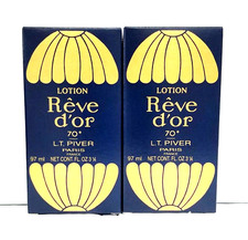 2-REVE D'or “ Dream Of Gold” Lotion By L T Piver Paris 97ML picture