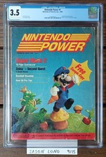 Nintendo Power Magazine #1 CGC 3.5 First Issue Premiere FREE SAMPLE 1988 picture