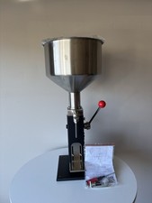 Uimoso Manual Liquid and Paste Filling Machine, Adjustable 5-100ml Capacity picture