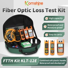 Komshine FTTH Fiber Optic Tester Toolkits with OPM /SM OLS /10MW VFL/Cleaner picture