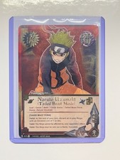 Naruto CCG Naruto Uzumaki (Tailed Beast Mode) Card 522 Super Rare English Foil picture