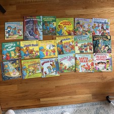 Lot of 16 Berenstain Bears BOOKS by Stan & Jan Bernstein Vintage Classic picture