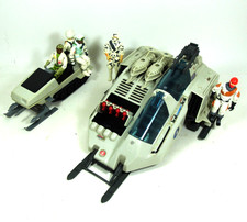 Vintage 1983 GI Joe Polar Battle Bear Snowmobile w 1987 Cobra Snow Wolf Hasbro picture
