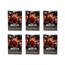 Upper Deck UD Marvel Shang-Chi Legend of the Ten Rings Lot of 6 Blaster Boxes picture