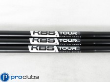 3pc NEW KBS TOUR CUSTOM SERIES (MATTE BLACK / WHITE) 120 STIFF FLEX WEDGE SHAFTS picture
