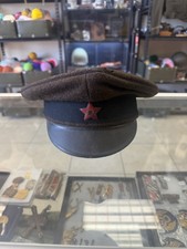 Early Post WWII German Made Soviet Chemical Troops Visor picture