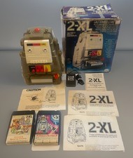 VTG TYPE 2 MEGO TOY 2XL TALKING ROBOT 8 Track Tape Player w/ Box, Manuals WORKS picture