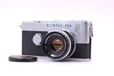 【NEAR MINT w/Cap】OLYMPUS PEN F 35mm Half Frame camera 38mm F/1.8 Lens #A296 picture