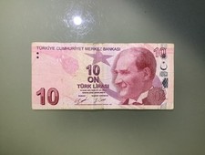Turkey Turkiye 10 Lira 2009 Circulated picture