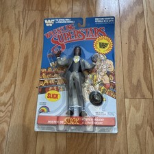 Vintage 1986 WWF Wrestling Superstars Action Figure - Slick - on Canadian Card 1 picture