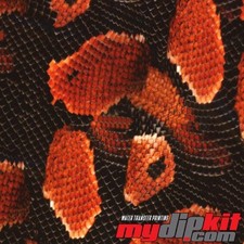 Hydrographic Film Hydrographic  Hydro Dip Red Boa AP-109 picture