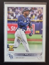 Wander Franco Rookie 2022 Topps Series One #215 Tampa Bay Rays picture