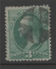 U.S. 1870 Washington 3 Cent used Scott #147   ^ picture