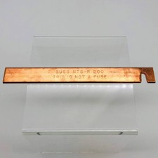 Cooper Bussman NTS-R-200 Buss Neutral Dummy Fuse Copper Pack of 1 picture
