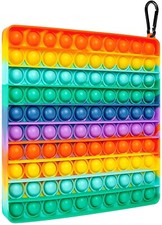 Pop It Fidget Toys Silicone Push Bubble Sensory Stress Relief Game Gift for Kids picture