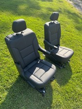 OEM 2024-2027 GMC ACADIA 2ND ROW LEATHER CAPTAIN SEATS - AFTER DARK | H7 picture
