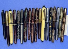 Dealer Lot Of 18 Vintage Project Fountain Pens picture