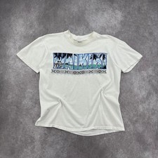 Vintage Stedman Waikiki Hawaii Graphic Tee Size L picture