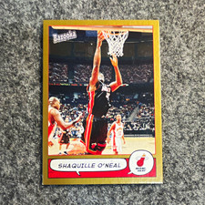 Topps 2004-05 Bazooka Shaquille O'Neal Miami Heat Gold #1 Basketball picture