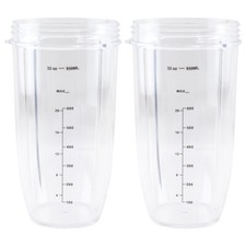 2 Pack 32 oz Colossal Cup Compatible with NutriBullet 600W 900W NB-101B NB-101S picture