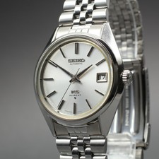 Vintage [N Mint] King Seiko 5625-7110 KS Hi-Beat Silver Men's AT Watch JP U774 picture
