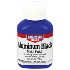 Birchwood Casey Fast-Drying Fast-Acting Aluminum Black Metal Finish for Restorin picture