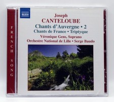 JOSEPH CANTELOUBE Chants d'Auvergne 2 Triptyque Gens Lille Baudo Classical CD picture