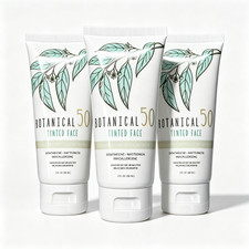 3PCS New Australian Gold Botanical SPF 50 Tinted Face Sunscreen 3 FL OZ4l picture