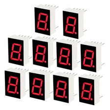 10 x Common Anode 10Pin 1 Bit 7 Segment 0.75