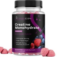 Gomitas Monohidrato De Creatina Fuerza Músculo y Energía Para Hombres y Mujeres picture