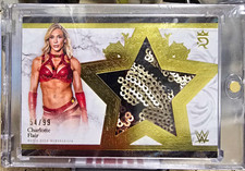 Topps 2025 Royalty WWE Charlotte Flair Star Relics Memorabilia SR-25 54/99 picture