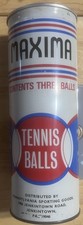 Vintage 1960s 70s MAXIMA Tennis Balls Made In England Sold In Pennsylvania  NOS picture