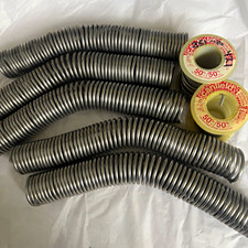 Canfield 50/50 Solder for Stained Glass 1lb Coils. New- no spool.  picture