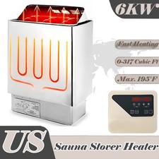 6KW/9KW Residential Dry Sauna Stove with External CON5 Digital Controller.240V  picture