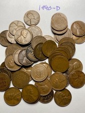 1940-D LINCOLN WHEAT CENT PENNY ROLL, nice condition picture