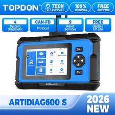 Pre-order Now TOPDON AD600S Free Updates 9 Reset Scan Tool with CAN-FD Auto VIN picture