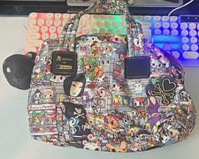 Vintage Tokidoki x LeSportsac Carnivale Satchel Bag w/ Bastardino Plush Charm picture