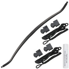 50 lb Limb + String + Wax Archery Pistol Hunting Crossbow Bow 80 150 lbs Recurve picture