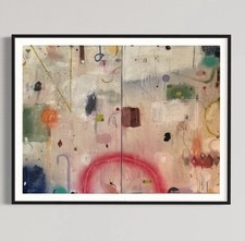 Large Abstract Wall Art Modern Minimalist Painting 